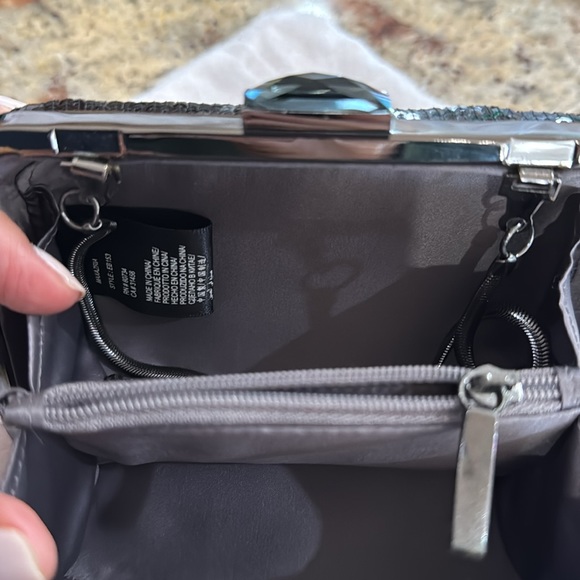 Mini bag with sequins for party - Picture 11 of 16